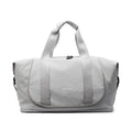 Oxford cloth one shoulder crossbody bag in beige, shown for yoga or travel use