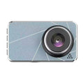 HD night vision front and rear car DVR recorder with aluminium alloy shell and suction cup mount