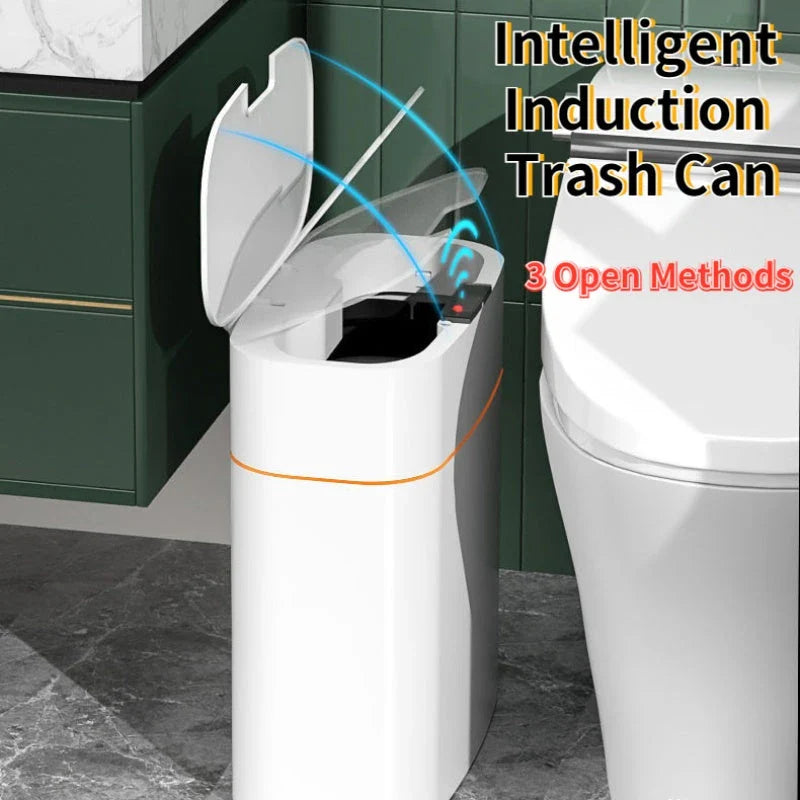 NZ Hands-Free Automatic Trash Can with Odor Control and UV Sterilization