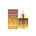 Shining black skincare body liquid in 30ml bottle with glycerin and plant extracts