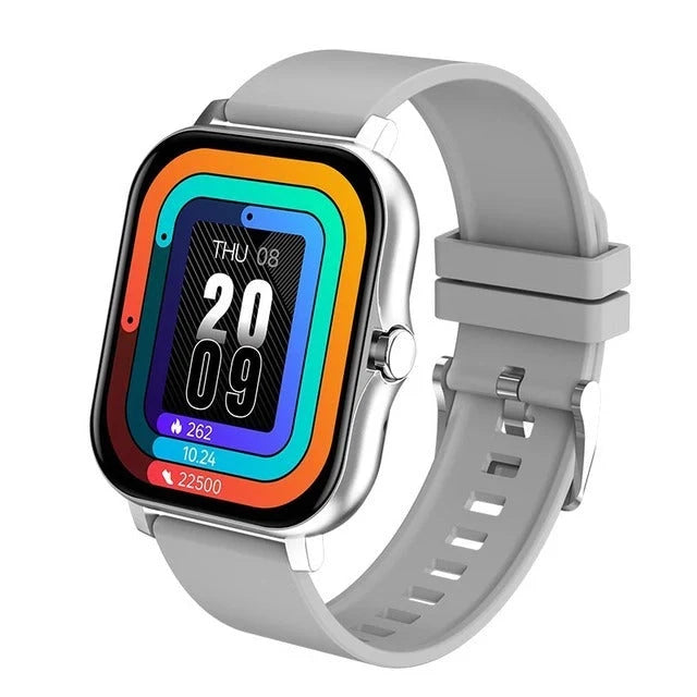 Y13 Smart Watch featuring heart rate monitoring and Bluetooth call compatibility in various colours