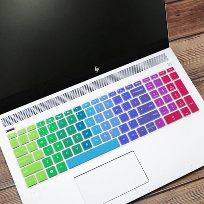 15.6-inch silicone keyboard film for HP Light and Shadow Wizard 4th Generation laptop in various colours