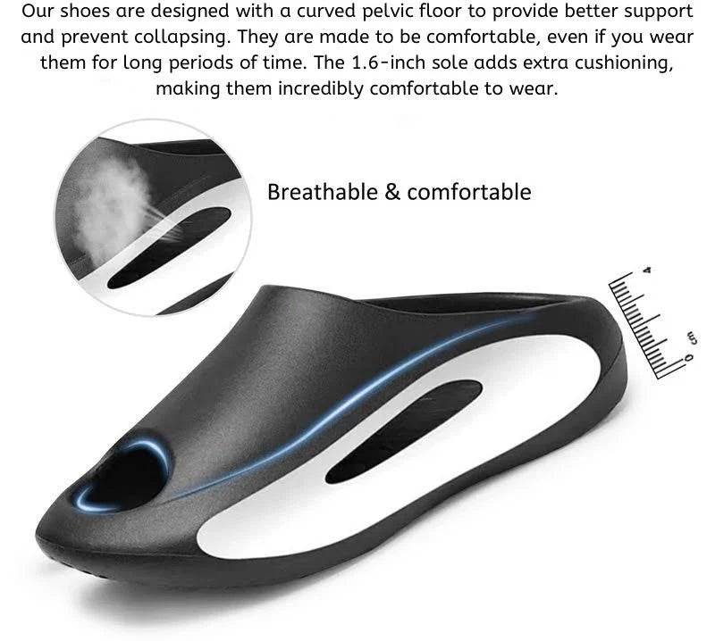 Comfortable slip-on sandals with peep-toe design, made of lightweight EVA material in a variety of color options for men and women