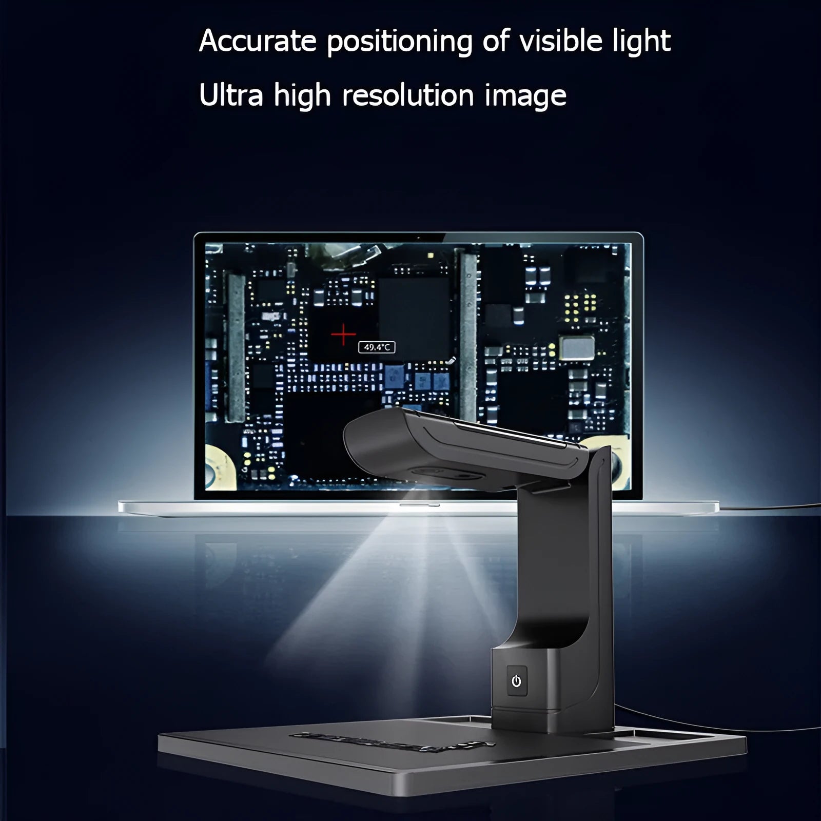 Black generation 3 mobile phone diagnostic instrument for mainboard maintenance with USB connectivity