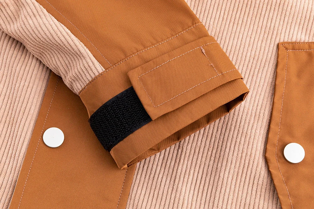 Men's outdoor assault suit in coffee color, rainproof and windproof, sizes S to 2XL