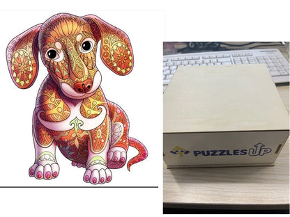 Animal Puzzle Puzzlesup A3 Size With The Box - Detailed wooden puzzle for creative minds