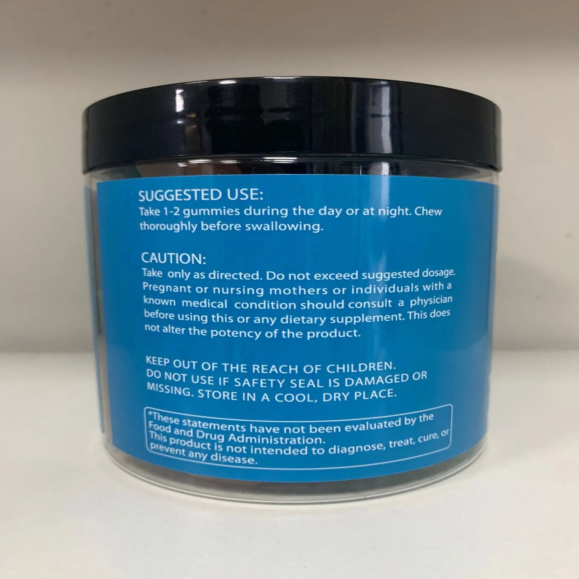 Bottle of raspberry flavoured creatine monohydrate gummy supplements containing 120 tablets