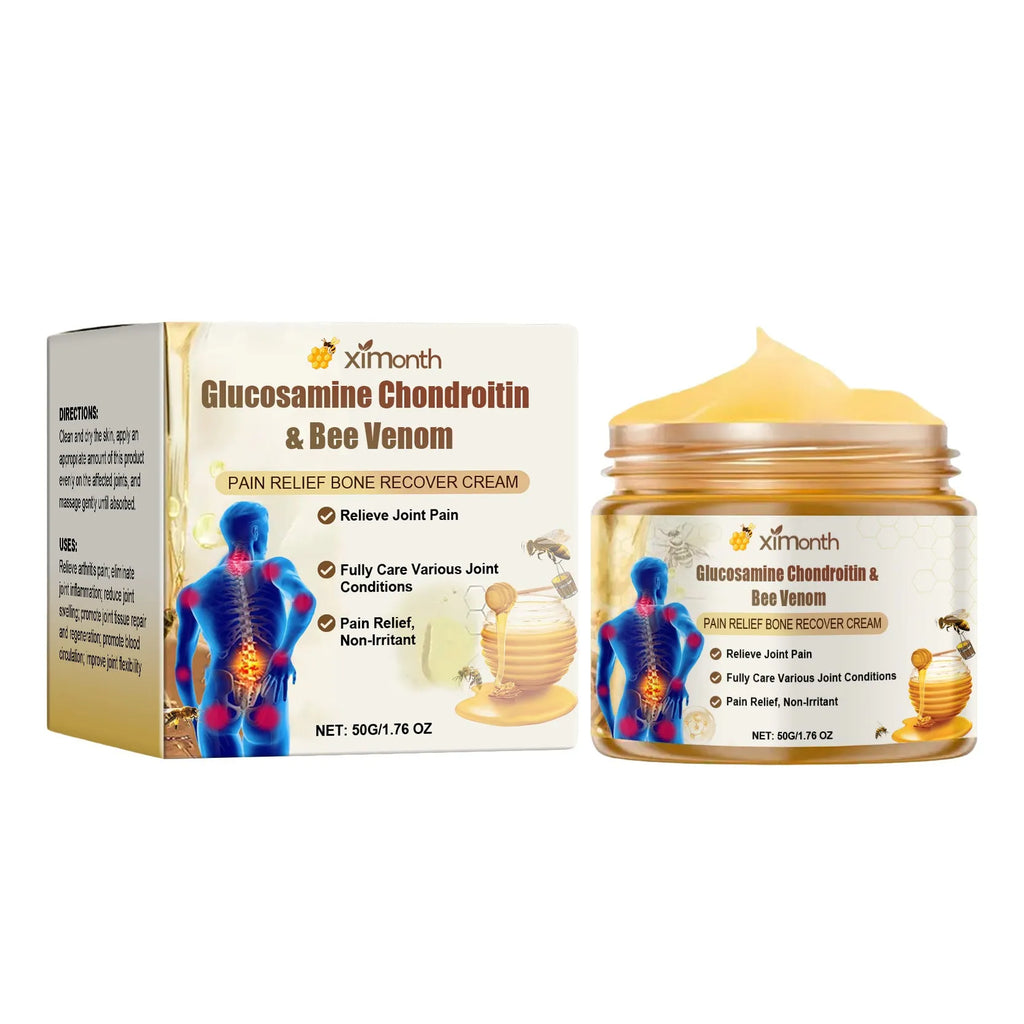 50g tube of joint neck pain relief cream with bee venom and chondroitin sulphate