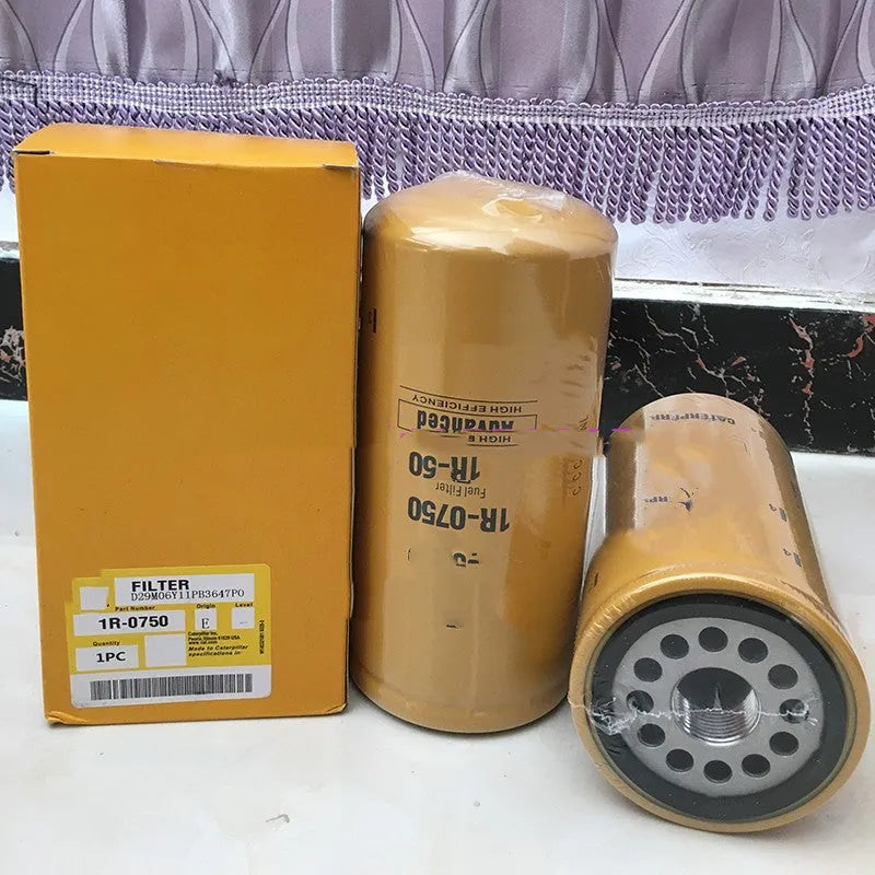1R-0750 diesel fuel filter element with paper construction