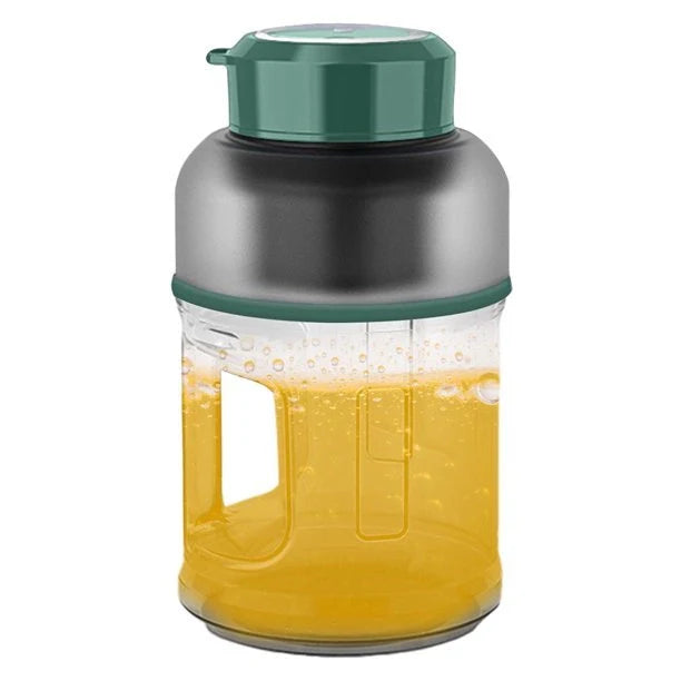 1500ml portable blender cup in various colors, featuring high-speed blending and durable TRITAN material