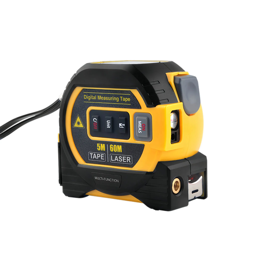 Laser range finder infrared distance measuring tool ABS TPR body 40m or 60m range blue or yellow colour