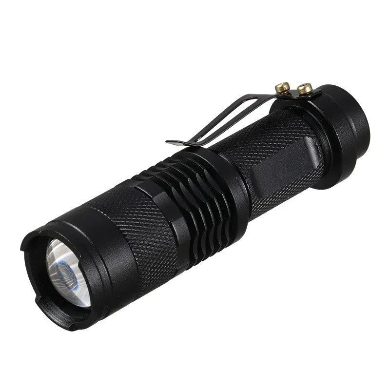 5W UV flashlight with purple light and aluminium alloy body for fluorescence detection
