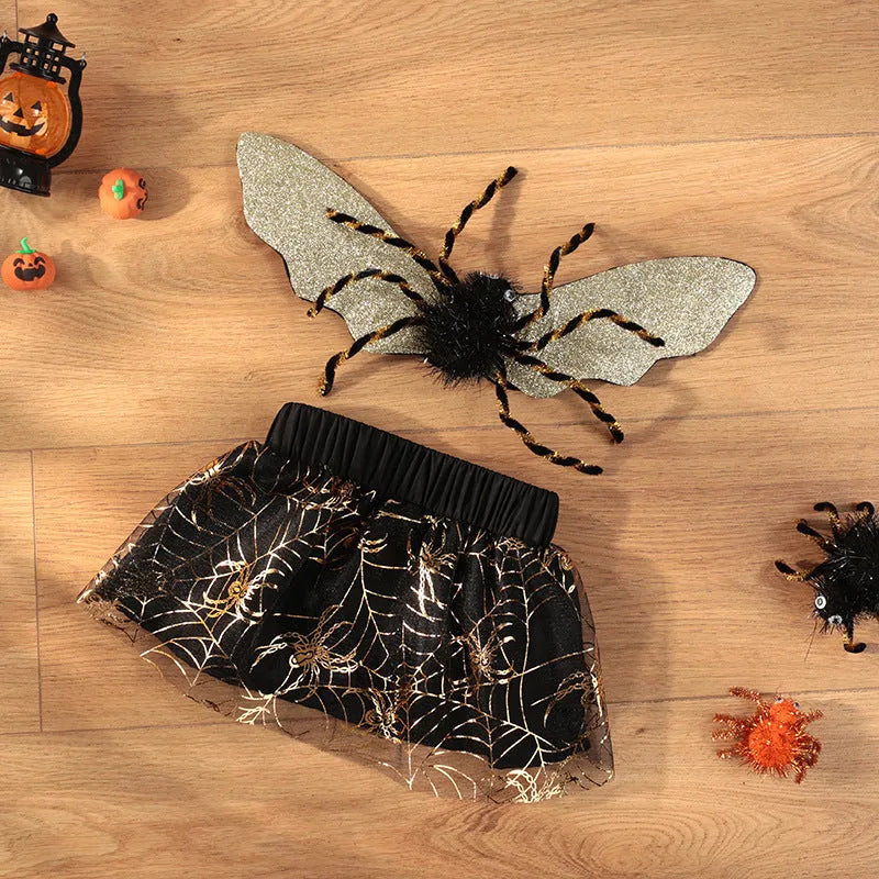 Halloween dog costume in a suit pattern for small, medium, large, and XL dogs.
