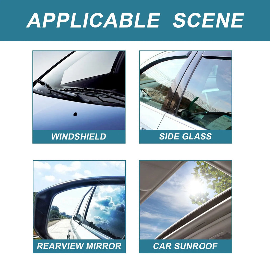150ml car windscreen defrosting and anti-icing liquid bottle with spray applicator