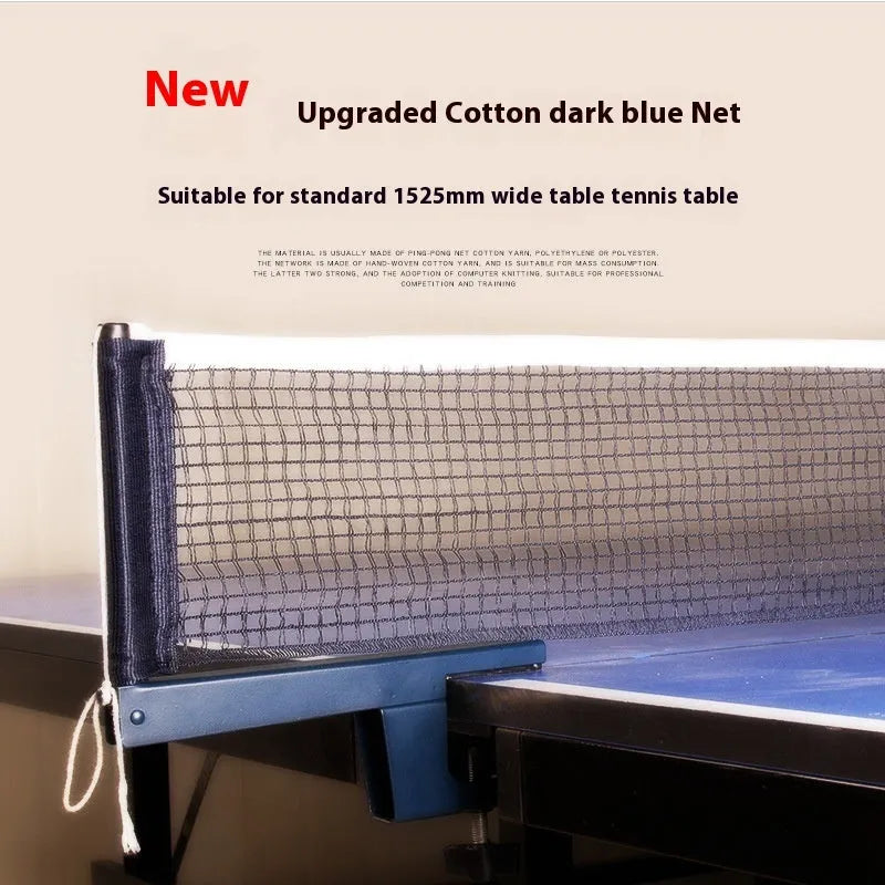 Table tennis post with thickened universal large clip for indoor open grid table mounting