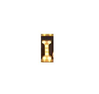 Luminous LED letter and number night light for weddings and parties