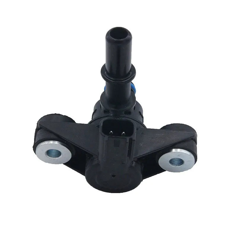 Black ABS plastic turbocharger solenoid valve with AU5A-9G866-AB part number for Ford vehicles