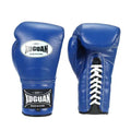 Pair of sandbag boxing gloves for Muay Thai training in red string colour, 10oz size