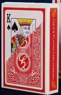Large size playing cards for table games like Fighting Landlord, showing oversized format