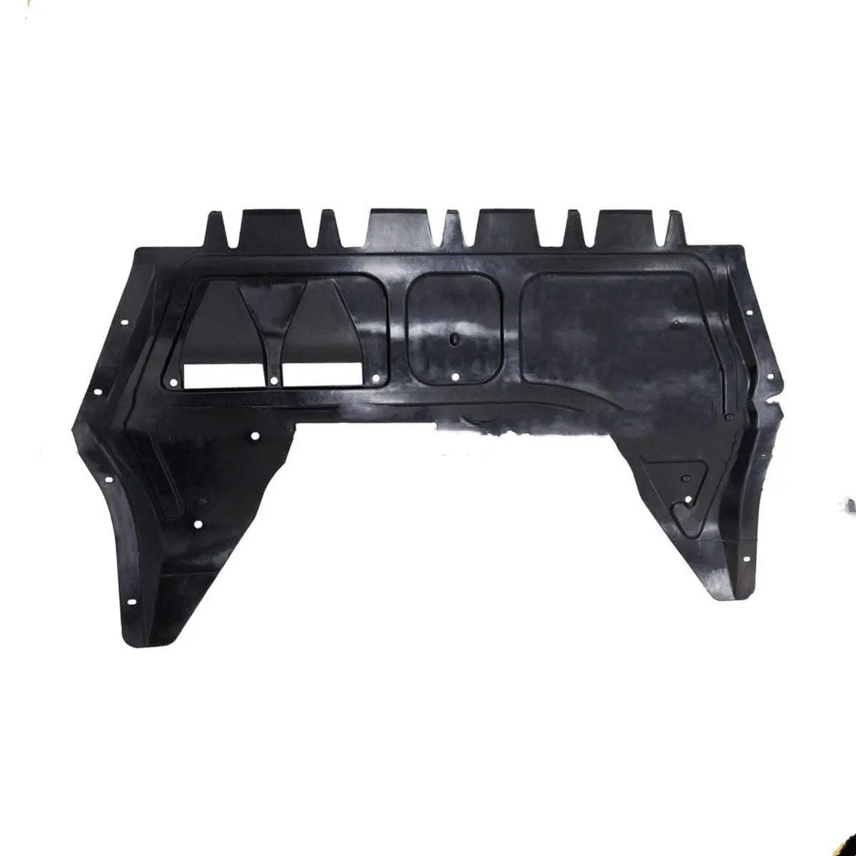 Black engine lower guard plate for Volkswagen Beetle and Jetta, OEM 5C0825237D chassis shield