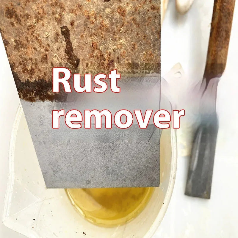 WX-101B metal rust remover acid cleaning solution in 200ml and 500ml bottles for steel deoxidation