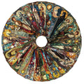 30 sheets of tarot-themed bookmark paper with a painted glass design in a cute style.