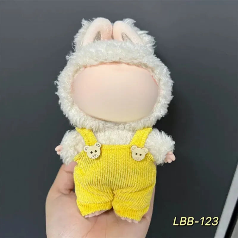 17cm vinyl doll clothes costume for plastic figurines with LBB style options