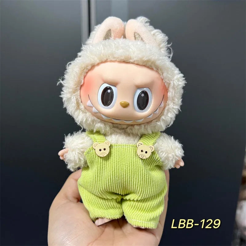 17cm vinyl doll clothes costume for plastic figurines with LBB style options