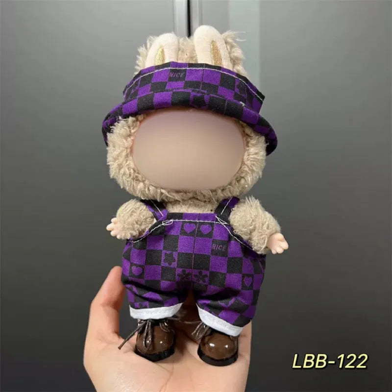 17cm vinyl doll clothes costume for plastic figurines with LBB style options