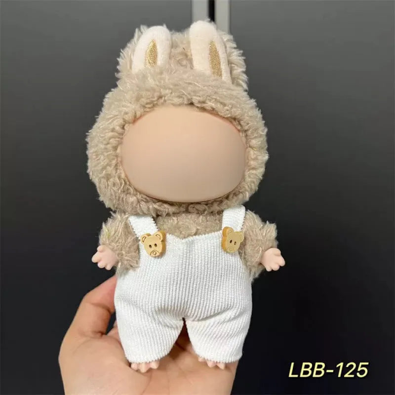 17cm vinyl doll clothes costume for plastic figurines with LBB style options