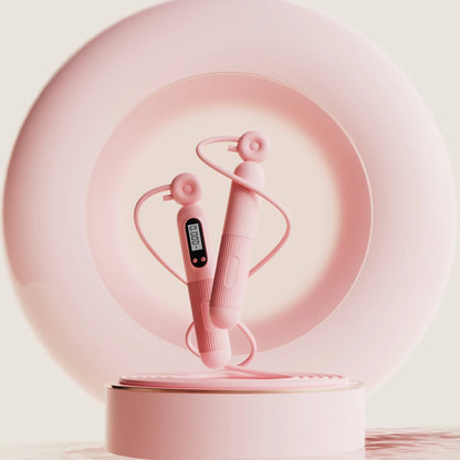 Adjustable smart jump rope with calorie counter in various colours for effective fitness workouts