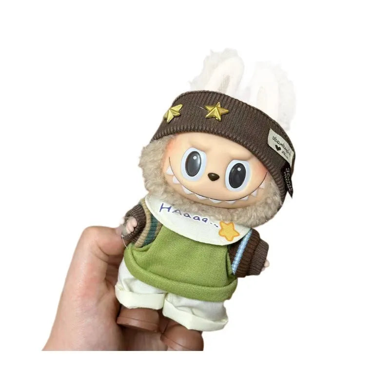 17cm vinyl doll clothes costume for plastic figurines with LBB style options