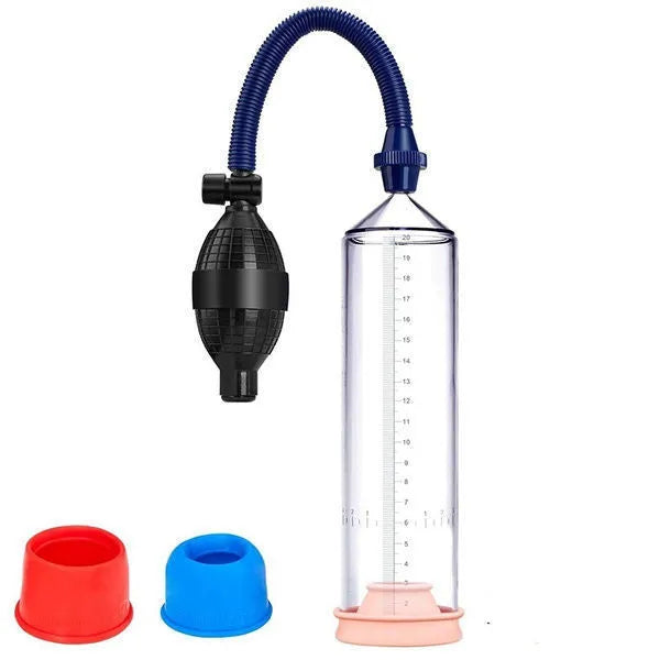 Silicone penis simulator cover accessory for male home exercise machine with plastic valve exerciser