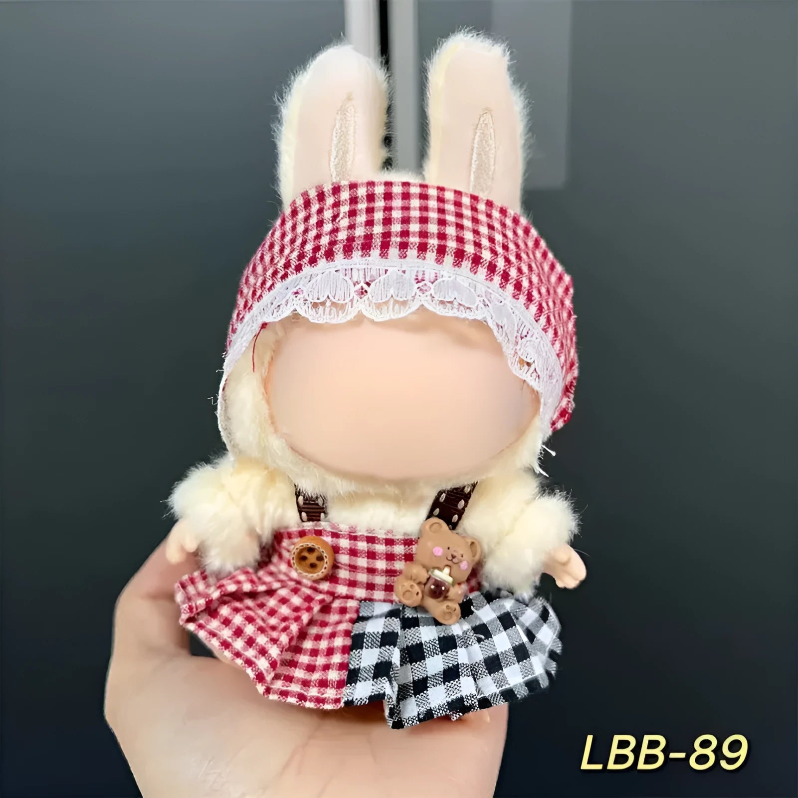 17cm vinyl doll clothes costume for plastic figurines with LBB style options
