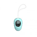 Rechargeable silicone sleep aid hand grip in black, green, or white colour options