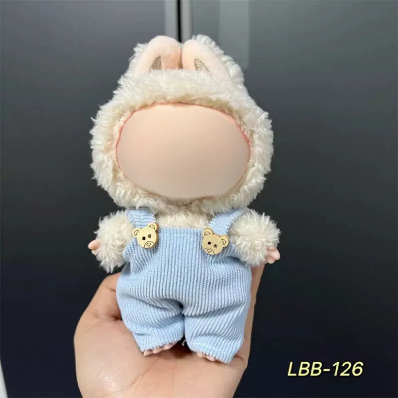 17cm vinyl doll clothes costume for plastic figurines with LBB style options