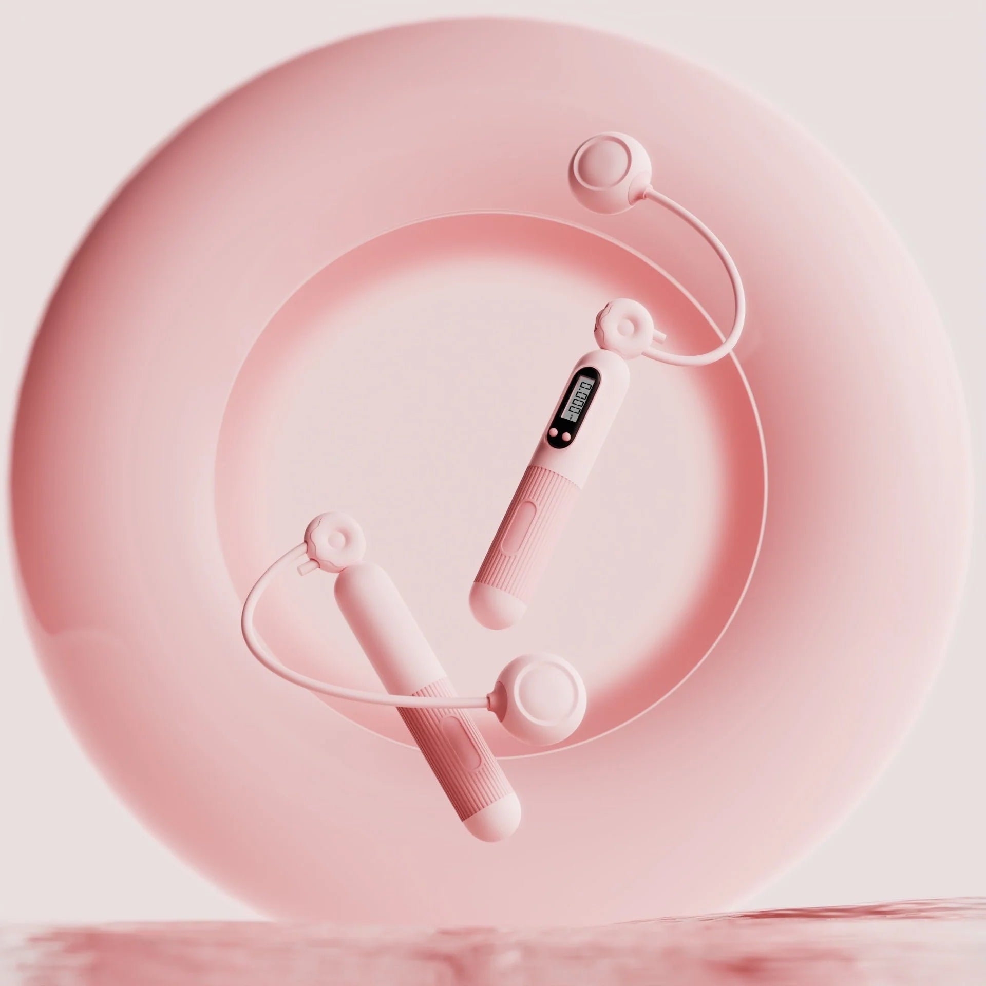 Adjustable smart jump rope with calorie counter in various colours for effective fitness workouts