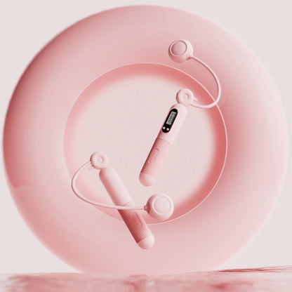 Adjustable smart jump rope with calorie counter in various colours for effective fitness workouts