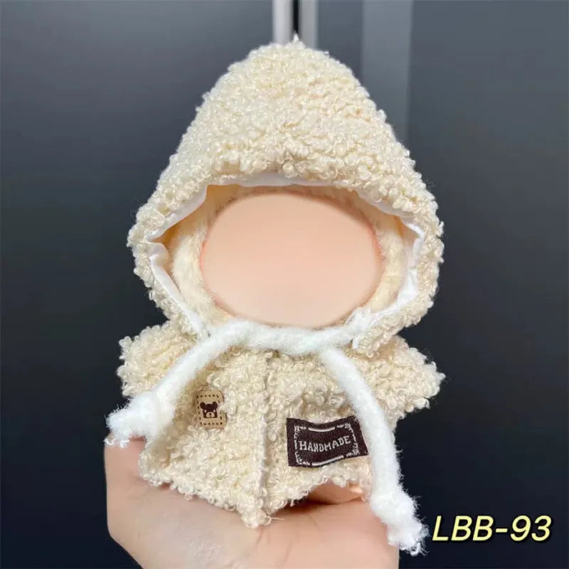 17cm vinyl doll clothes costume for plastic figurines with LBB style options