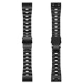 Garmin Fenix Jiaming replacement watch strap in black, silver or titanium colour