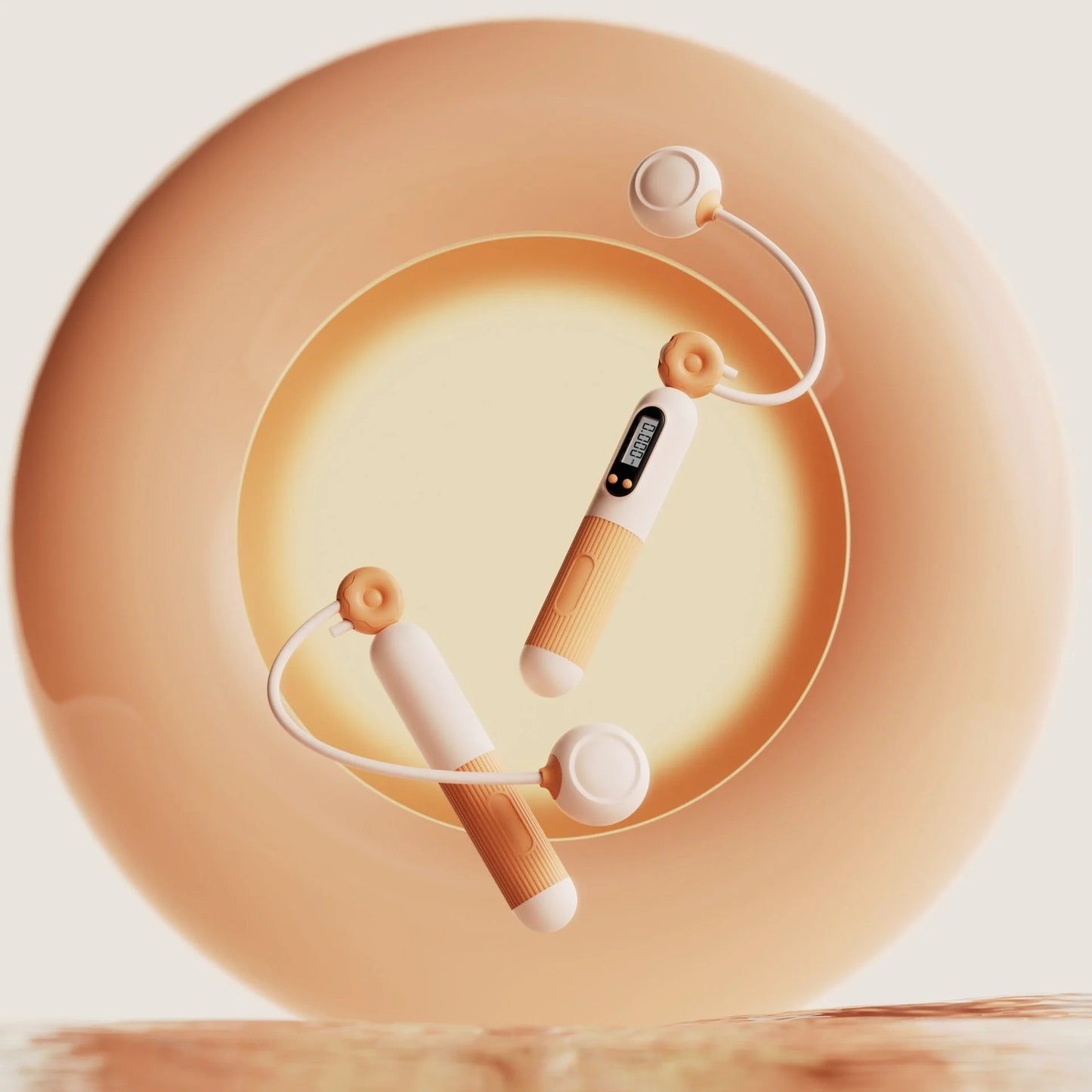 Adjustable smart jump rope with calorie counter in various colours for effective fitness workouts