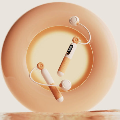 Adjustable smart jump rope with calorie counter in various colours for effective fitness workouts