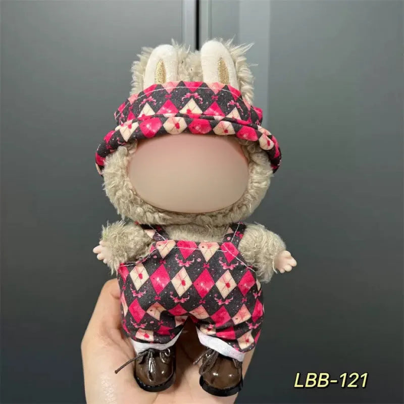 17cm vinyl doll clothes costume for plastic figurines with LBB style options