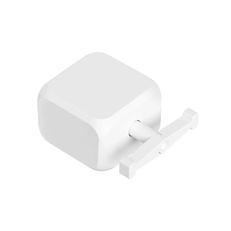 Small white Bluetooth rocker arm finger robot remote control with dimensions 53x29x14mm