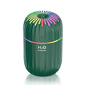 Green animal design USB car aromatherapy humidifier with 0.5L water tank on display