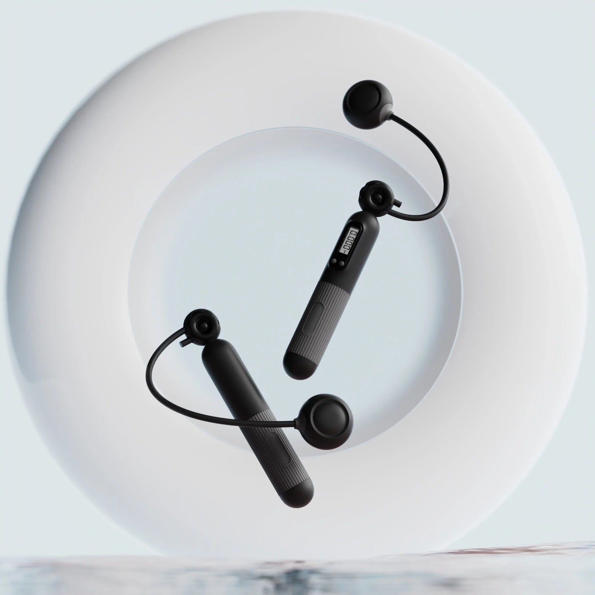 Adjustable smart jump rope with calorie counter in various colours for effective fitness workouts