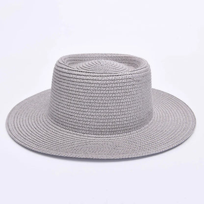 Elegant ladies' summer beach sun hat with wide brim, designed for sun protection and style in New Zealand