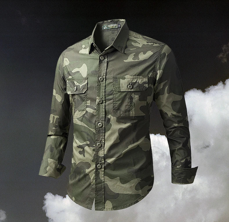 Shopfluxpro NZ Stylish Kiwi Casual: Men's Long Sleeve Overalls in Retro Japanese Flair