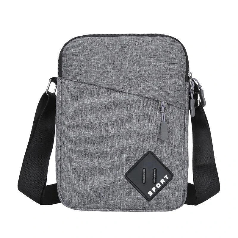Stylish New Zealand Messenger Bag: Premium Nylon Crossbody Bag with Adjustable Strap and Multiple Compartments