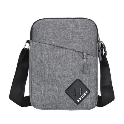 Stylish New Zealand Messenger Bag: Premium Nylon Crossbody Bag with Adjustable Strap and Multiple Compartments